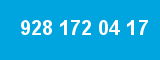 928 172 04 17